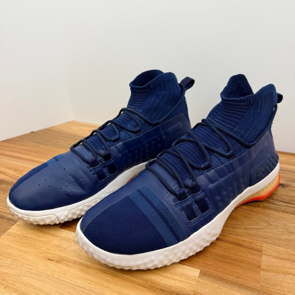 Under Armour Project Rock 1 Blue Training Shoes 3020788 401 Mens 12